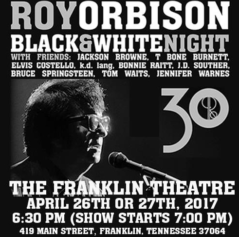 Click on image to purchase Roy Orbison Black & White Night album